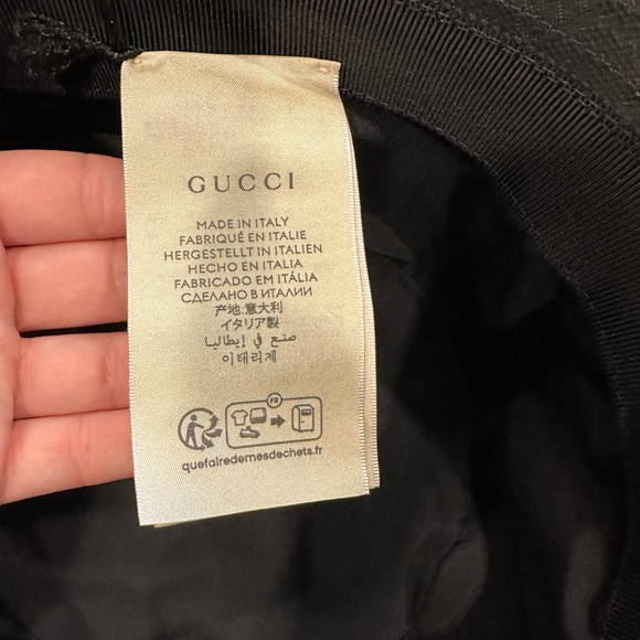 GG Crystal Bucket Hat- Size XL - Picture 3 of 4